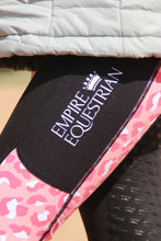 Laden Sie das Bild in den Galerie-Viewer, Reitleggings für Kinder – PINK LEOPARD