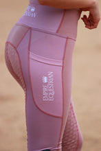 Load image into Gallery viewer, Mesh Riding Tights - DUSTY PINK