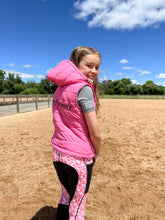 Laden Sie das Bild in den Galerie-Viewer, Steppweste für Kinder – BABY PINK