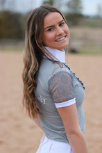 Charger l'image dans la galerie, Top de Compétition en Dentelle - GRIS