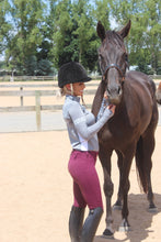 Load image into Gallery viewer, Block Colour Tights- BERRY