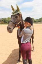 Load image into Gallery viewer, Block Colour Tights- BERRY