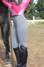 Load image into Gallery viewer, Block Colour Tights - LIGHT GREY