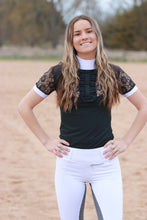 Charger l'image dans la galerie, Top de Compétition en Dentelle - NOIR