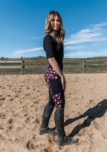 Charger l'image dans la galerie, Collant d'équitation doublé - IMPRIMÉ LÉOPARD MARRON