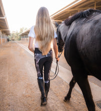Charger l'image dans la galerie, Collant d'équitation doublé - PEAU DE SERPENT