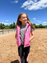 Laden Sie das Bild in den Galerie-Viewer, Steppweste für Kinder – BABY PINK