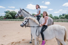 Load image into Gallery viewer, Children's Lined Riding Tights - BLACK