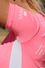 Charger l'image dans la galerie, T-Shirt Col Montant - ROSE VIF