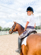 Load image into Gallery viewer, Lined Riding Tights - LEOPARD PRINT