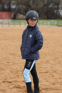 Collants d'équitation Enfant - BLEU