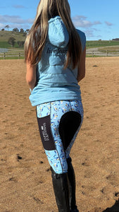 Ungefütterte Reitleggings – BLUEY