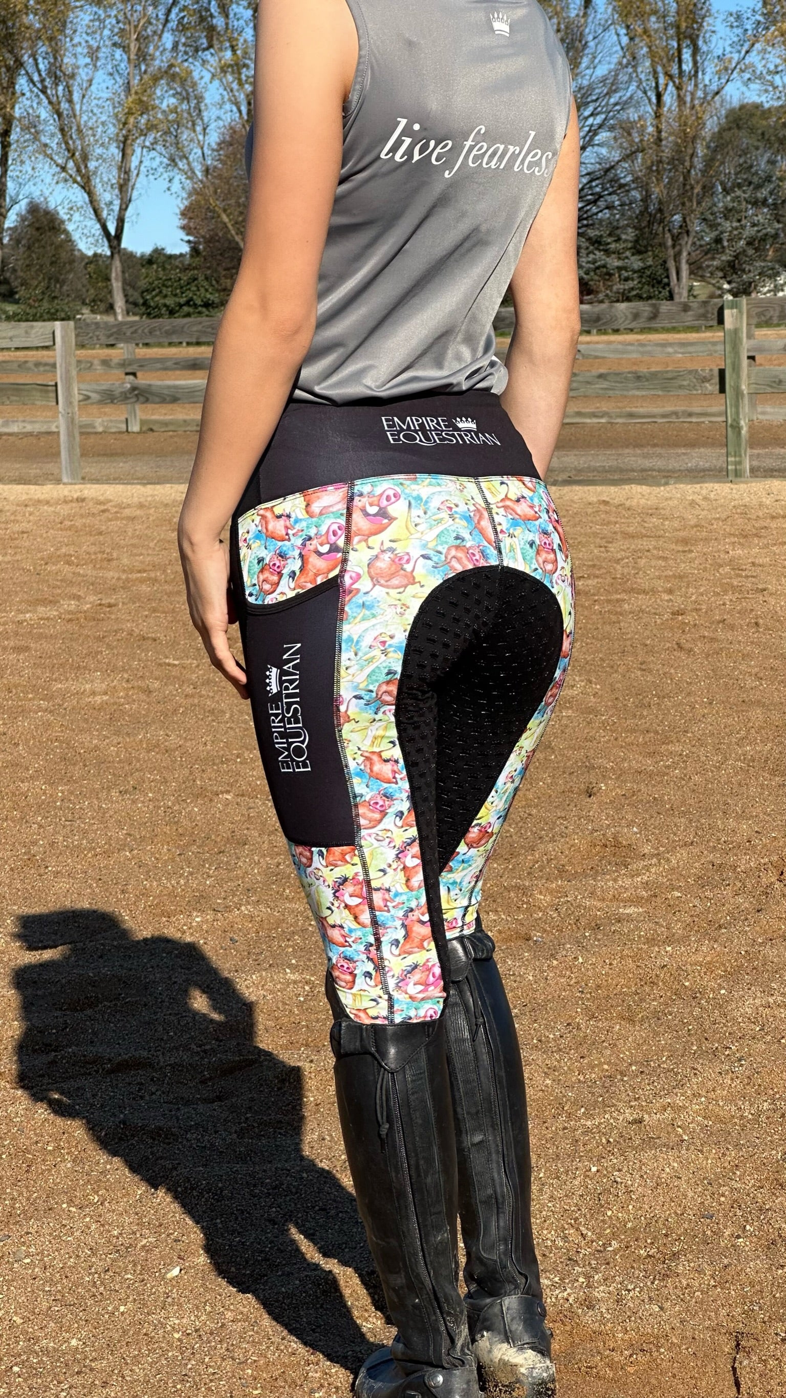 Unlined Riding Tights TIMON PUMBA