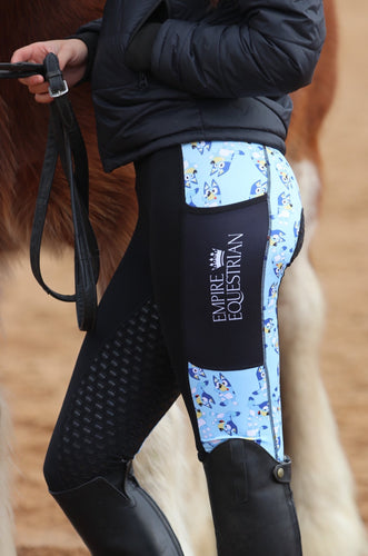 Children’s Riding Tights - BLUEY