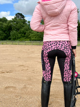 Load image into Gallery viewer, Unlined Riding Tights - PINK LEOPARD 2021 EDITION