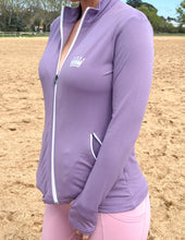 Load image into Gallery viewer, Thermal Fleece Lined Baselayer Jacket - LILAC