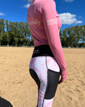 Load image into Gallery viewer, Baselayer Top - BABY PINK WITH MESH FRONT