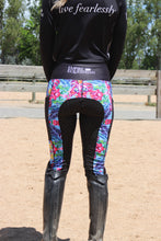 Load image into Gallery viewer, Unlined Riding Tights - TROPICAL