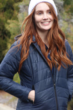 Load image into Gallery viewer, Quilted Jacket - NAVY
