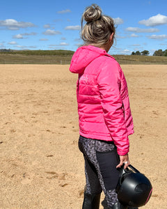 Steppjacke – HEIßES PINK