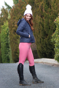 Strumpfhose in Blockfarben – BABY PINK