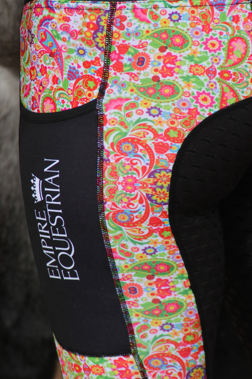 Unlined Riding Tights - PAISLEY