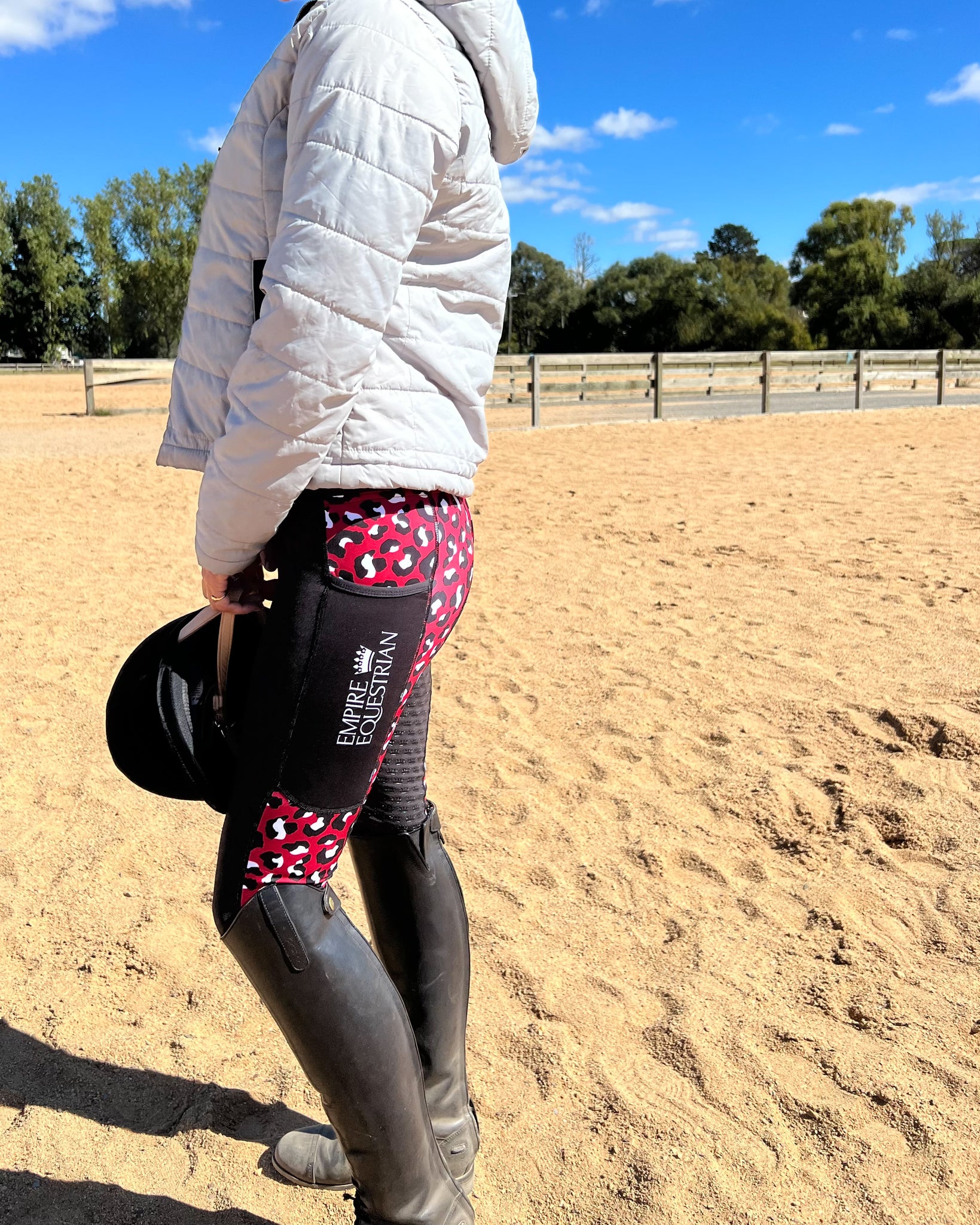 Thermal Fleece Lined Riding Tights - EEYORE – Empire Equestrian