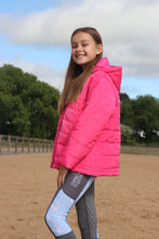 Load image into Gallery viewer, Children’s Quilted Jacket - HOT PINK