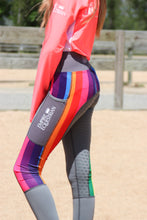 Load image into Gallery viewer, Children’s Riding Tights - RAINBOW