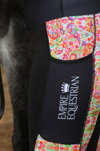 Load image into Gallery viewer, Unlined Riding Tights - PAISLEY