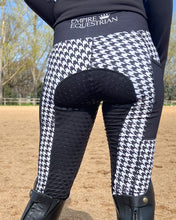 Load image into Gallery viewer, Unlined Riding Tights - HOUNDSTOOTH