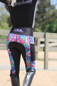 Unlined Riding Tights - TROPICAL