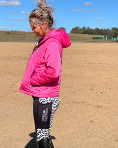 Steppjacke – HEIßES PINK