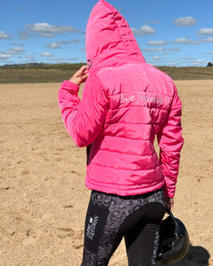 Steppjacke – HEIßES PINK