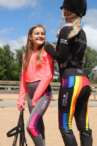 Reitleggings für Kinder – RAINBOW