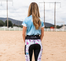 Laden Sie das Bild in den Galerie-Viewer, Ungefütterte Reitleggings – WHITE UNICORN