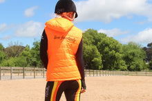 Load image into Gallery viewer, Quilted Vest - BRIGHT ORANGE