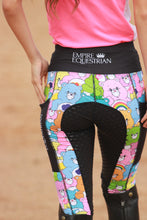 Load image into Gallery viewer, Unlined Riding Tights - CARE BEARS