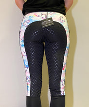 Load image into Gallery viewer, Unlined Riding Tights - RAINBOW UNICORN
