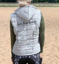 Load image into Gallery viewer, Quilted Vest - LIGHT GREY