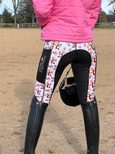 Thermal Fleece Lined Riding Tights - CHIP & DALE