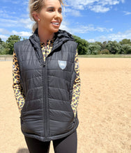 Load image into Gallery viewer, Quilted Vest - BLACK